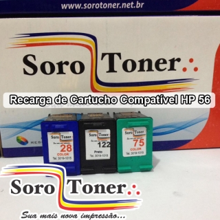 Recarga de Cartucho Compatível 56 