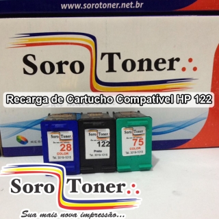 Recarga de Cartucho Compatível 122 